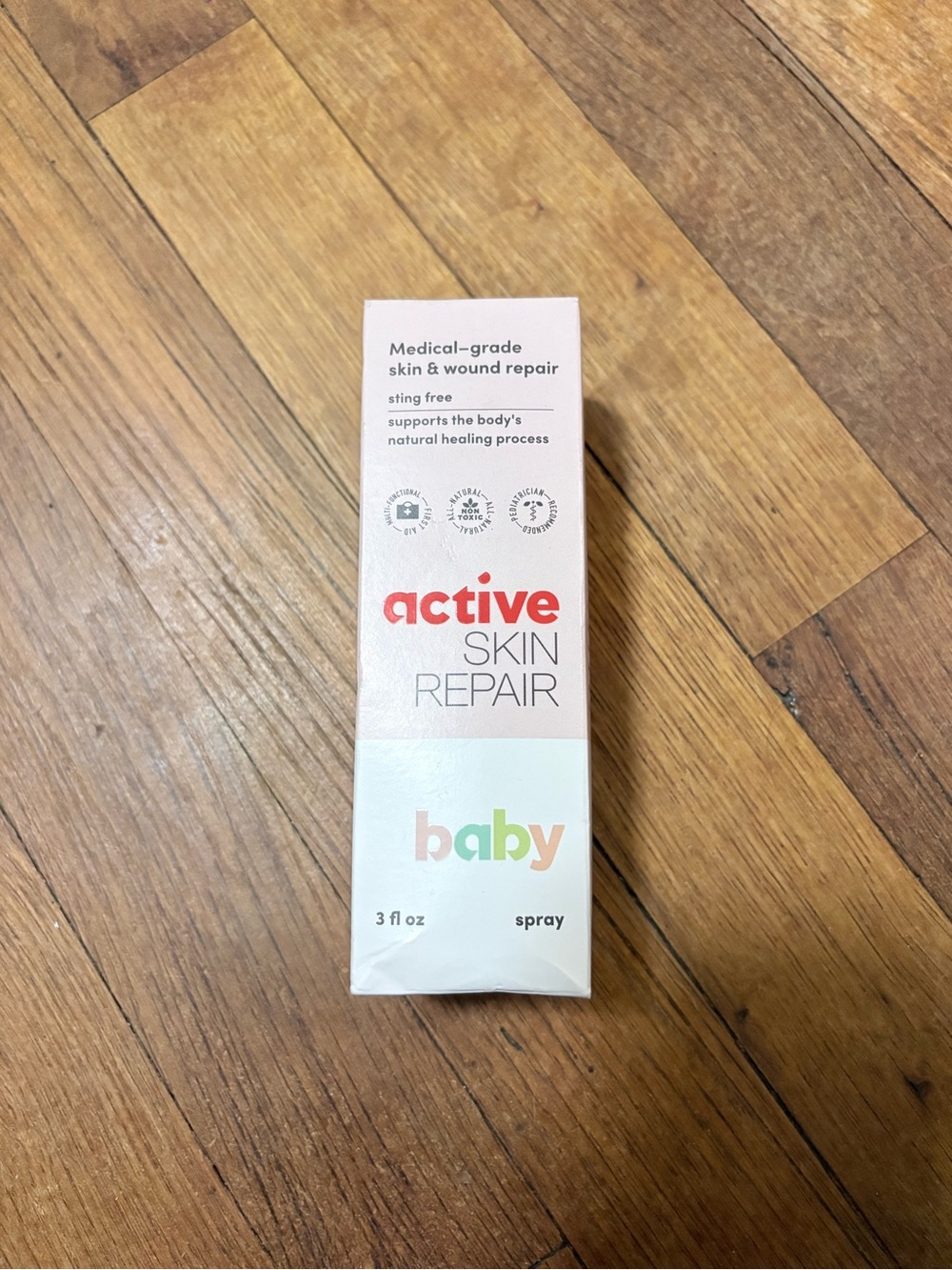 Active USA Active Skin Repair Baby Spray - Pink & Pastel Green